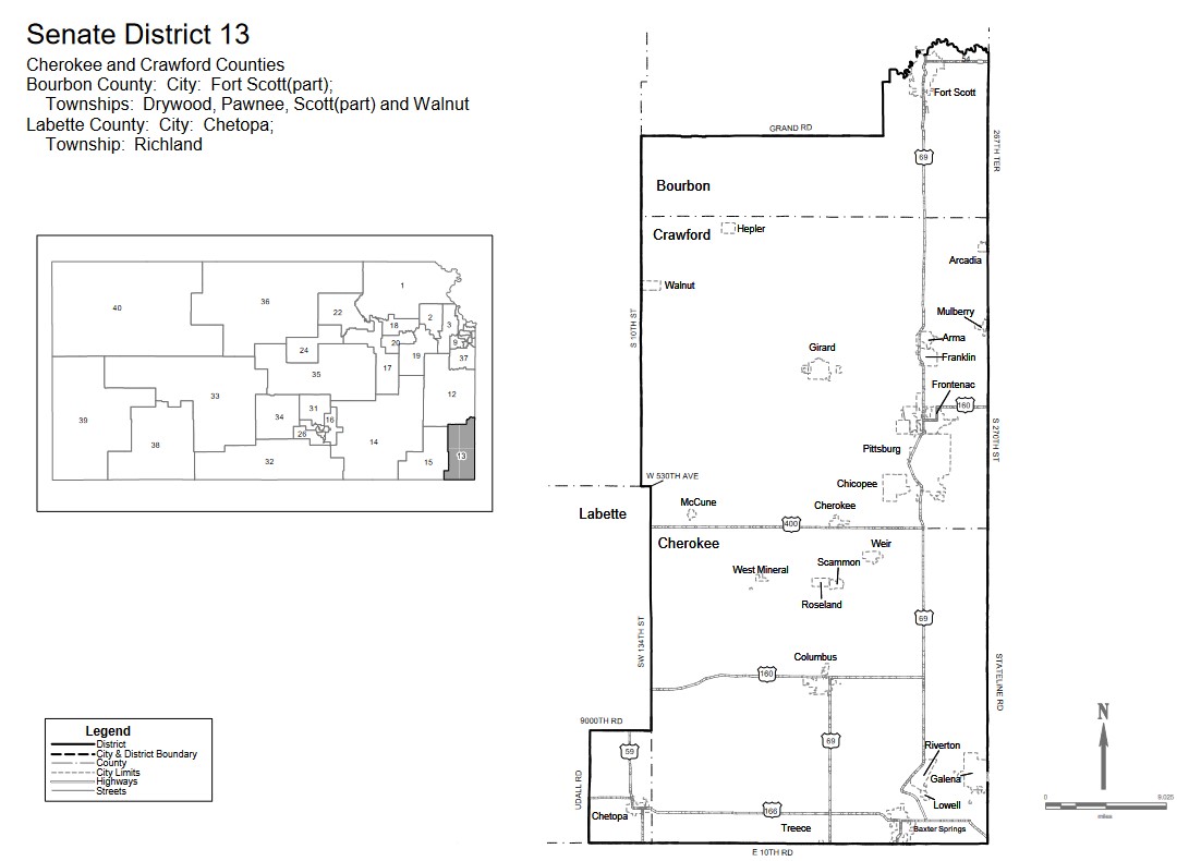 KS State Senate District District 13