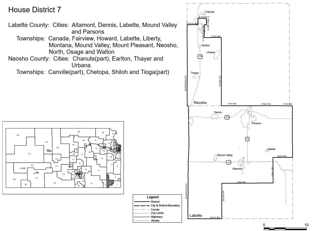 KS State Representative District 7